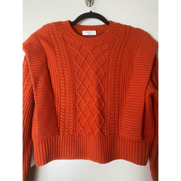 NWT ARITZIA BABTON SWEATER MERINO WOOL KNIT ACADEMIA - Picture 10 of 16